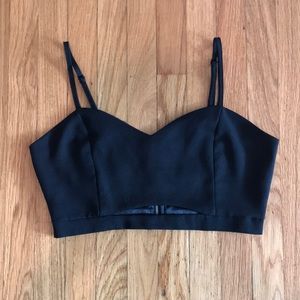 Black Crop Top